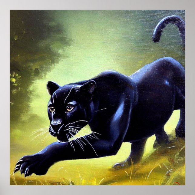 Black Panther (11) Wild Cat  Poster (Front)