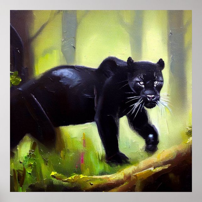 Black Panther (4) Wild Cat  Poster (Front)