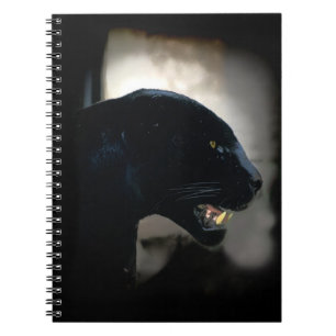 Black Panther Animal Lover Artwork Notebook