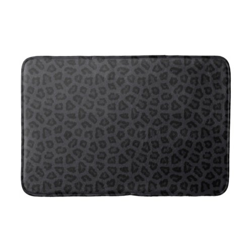 Black Panther Animal Print Bath Mat