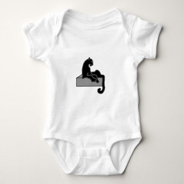 black Panther Baby Bodysuit (Front)