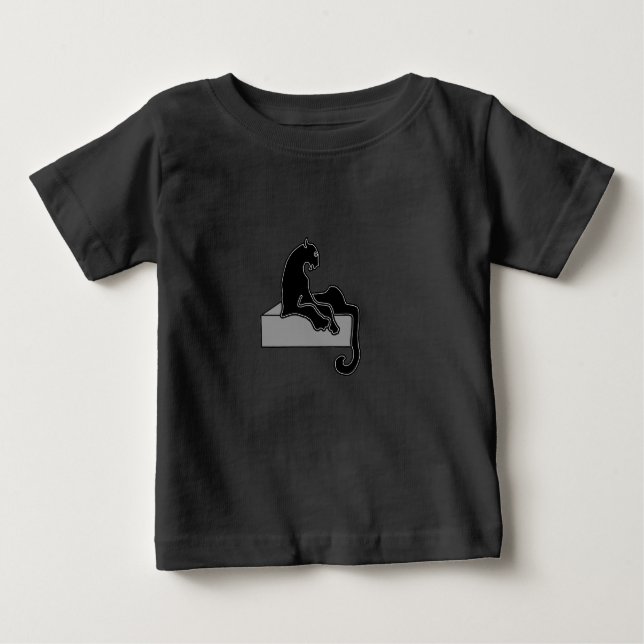 black Panther Baby T-Shirt (Front)