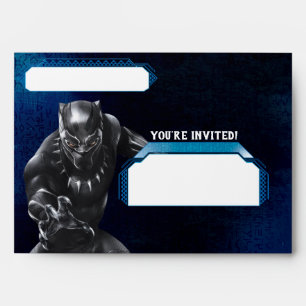 Black Panther   Birthday Envelope