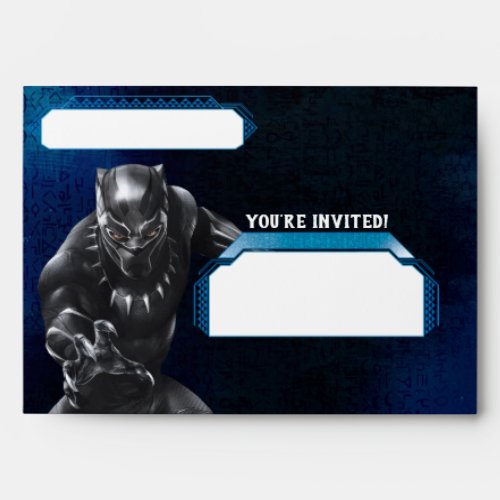 Black Panther  Birthday Envelope