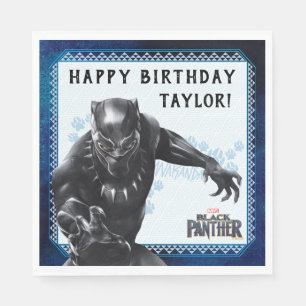 Black Panther Birthday Napkins