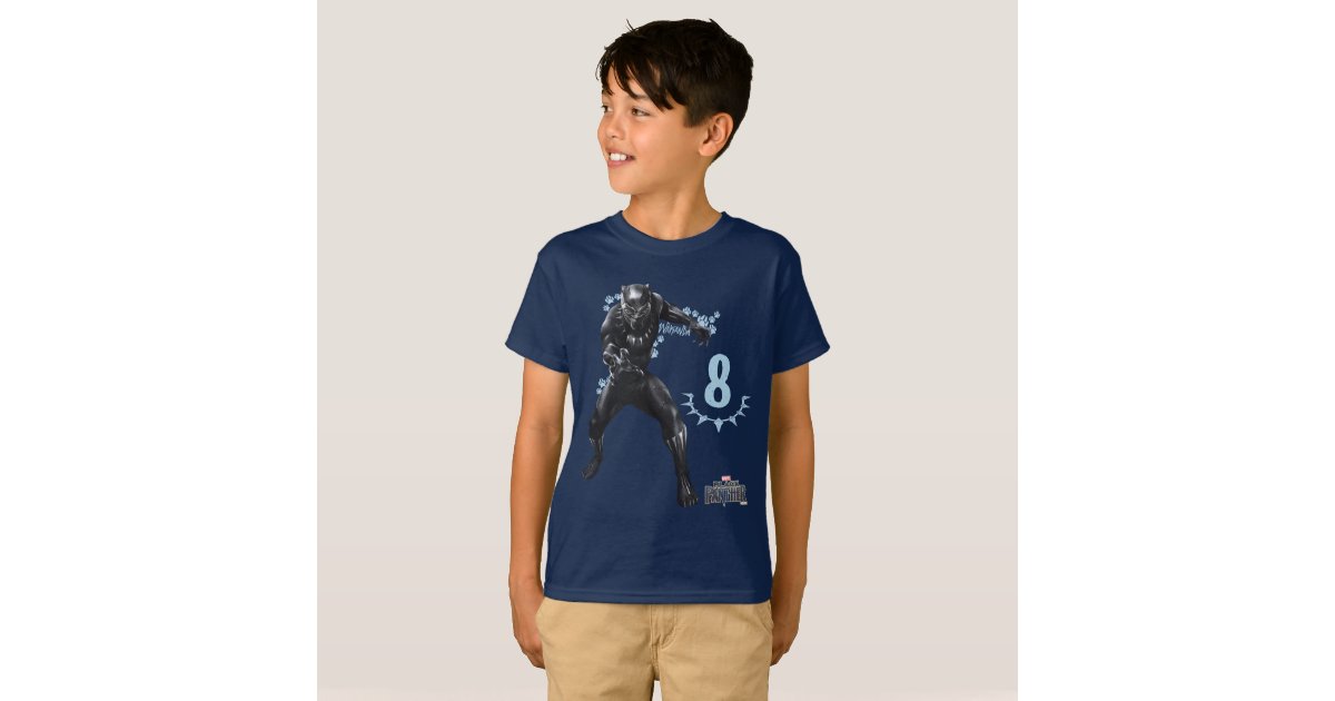 Warrior Panther Birthday T Shirt Comics Hero Birthday Shirt 