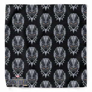 Black Panther Black Panther Head Emblem Bandana