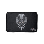 Black Panther | Black Panther Head Emblem Bath Mat