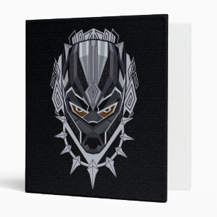 Black Panther   Black Panther Head Emblem Binder