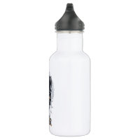 black panther stainless steel water bottle, Zazzle