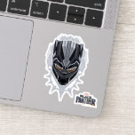 Black Panther | Black Panther Head Emblem Sticker