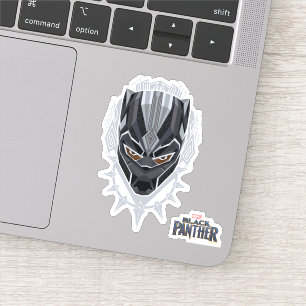 Black Panther Black Panther Head Emblem Sticker