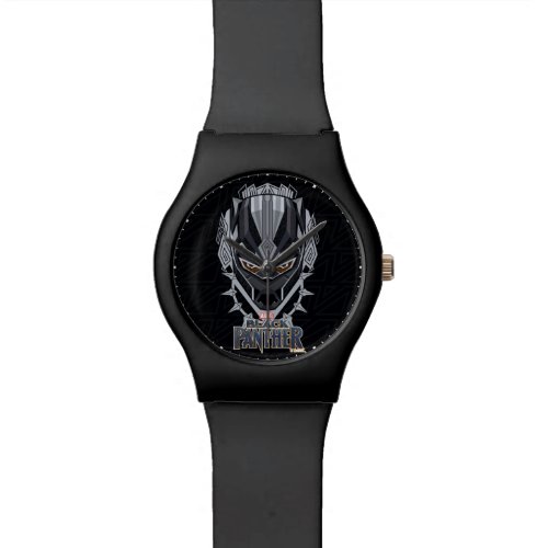 Black Panther | Black Panther Head Emblem Watch