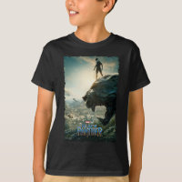 Black Panther | Black Panther Standing Atop Lair T-Shirt