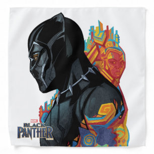 Black Panther Black Panther Tribal Graffiti Bandana