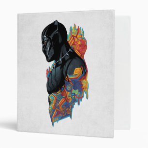 Black Panther   Black Panther Tribal Graffiti Binder