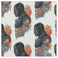 Black Panther | Black Panther Tribal Graffiti Fabric