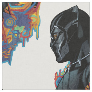 Black Panther Fabric - Superhero jersey knit fabric for sewing clothing -  Mimifabrics