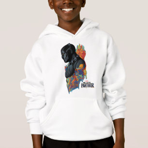 Black Panther Black Panther Tribal Graffiti Hoodie