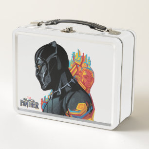 Black Panther Black Panther Tribal Graffiti Metal Lunch Box