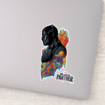 Black Panther | Black Panther Tribal Graffiti Sticker