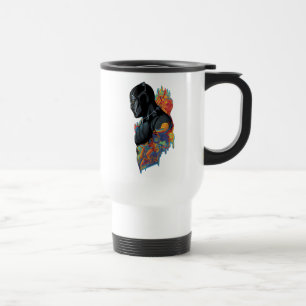 Black Panther Black Panther Tribal Graffiti Travel Mug