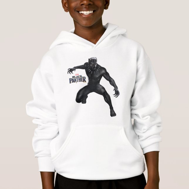 Black Panther | Black Panther Vibranium Suit Hoodie (Front)