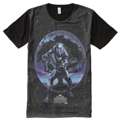 Black Panther | Black Panthers In Wawa Tree All-Over-Print T-Shirt