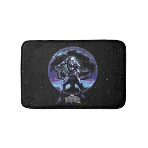 Black Panther   Black Panthers In Wawa Tree Bathroom Mat