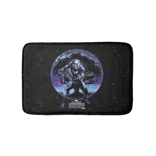 Black Panther Black Panthers In Wawa Tree Bathroom Mat