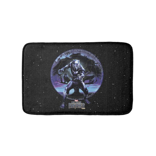 Black Panther | Black Panthers In Wawa Tree Bathroom Mat (Front)