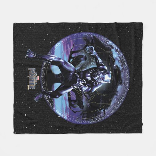 Black Panther Black Panthers In Wawa Tree Fleece Blanket Zazzle