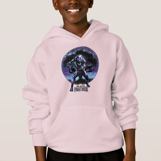 Black Panther | Black Panthers In Wawa Tree Hoodie (Front)