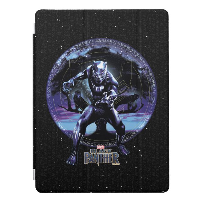 Black Panther | Black Panthers In Wawa Tree iPad Pro Cover (Front)