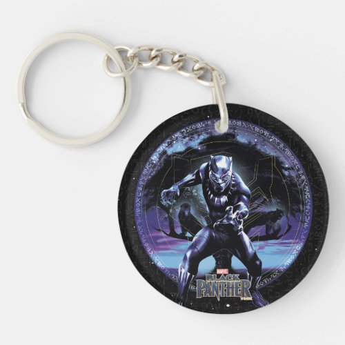 Black Panther  Black Panthers In Wawa Tree Keychain