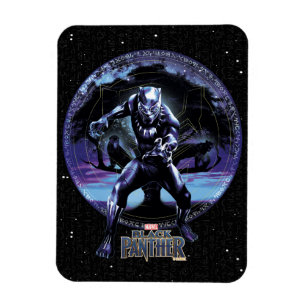 Black Panther   Black Panthers In Wawa Tree Magnet