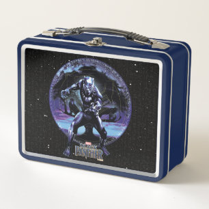 Black Panther   Black Panthers In Wawa Tree Metal Lunch Box