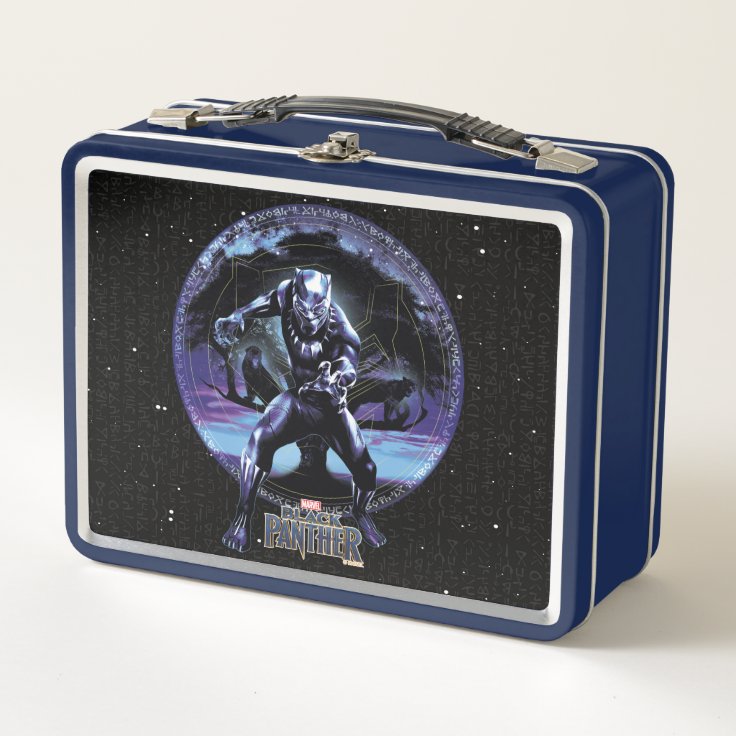 Black Panther Black Panthers In Wawa Tree Metal Lunch Box Zazzle