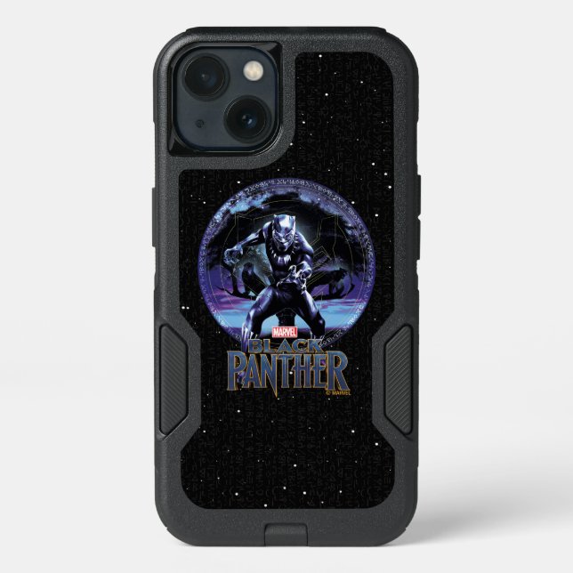 Black Panther | Black Panthers In Wawa Tree Otterbox iPhone Case (Back)