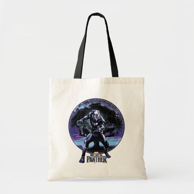 Black Panther | Black Panthers In Wawa Tree Tote Bag (Front)