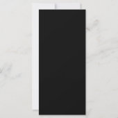 Black Panther Bookmark Template (Back)