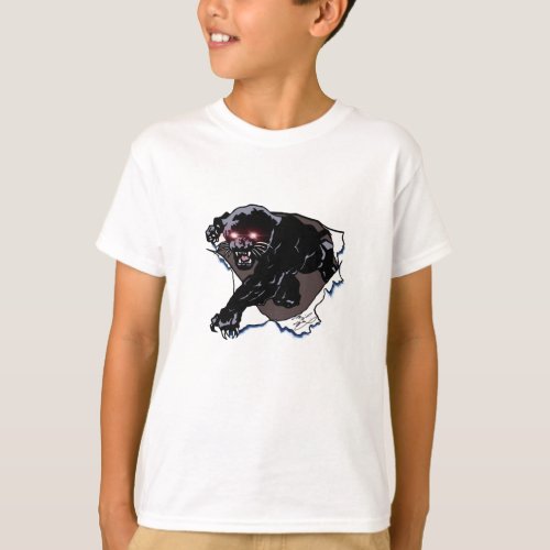 Black Panther breaking out T_Shirt