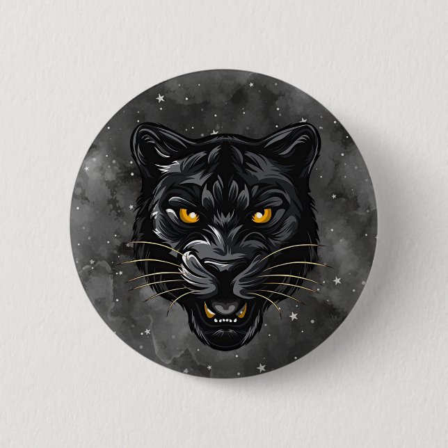 Black Panther Button (Front)