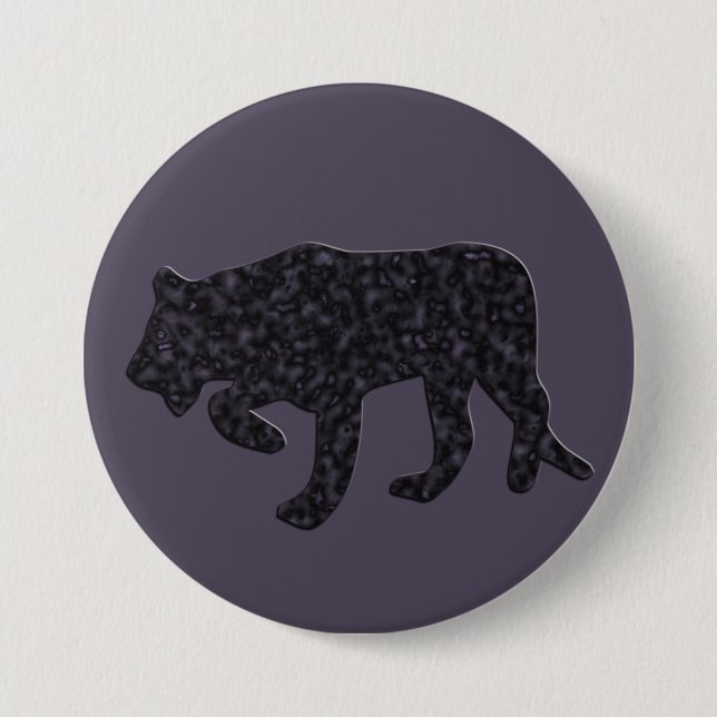 Black Panther Button (Front)