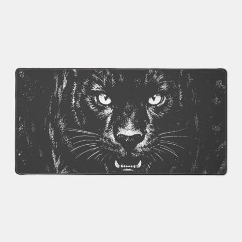 Black Panther — by BurnsInHell Desk Mat