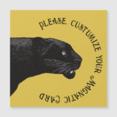 Black Panther by Toshi Yoshida Magnatic Card (Front)