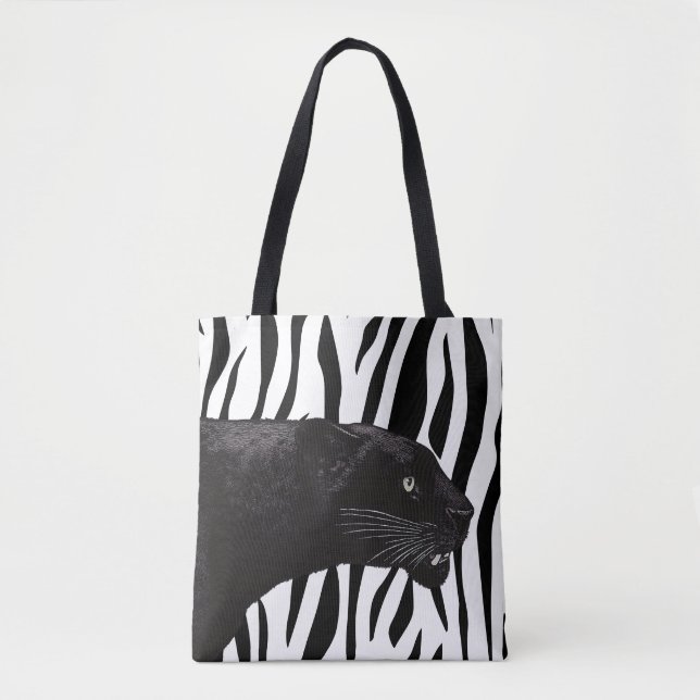 Black Panther by Toshi Yoshida  Tote Bag (Front)