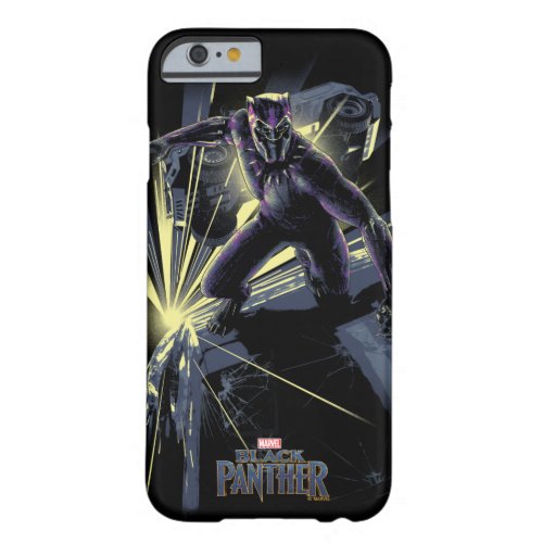 Black Panther  Car Chase Graphic Barely There iPhone 6 Case