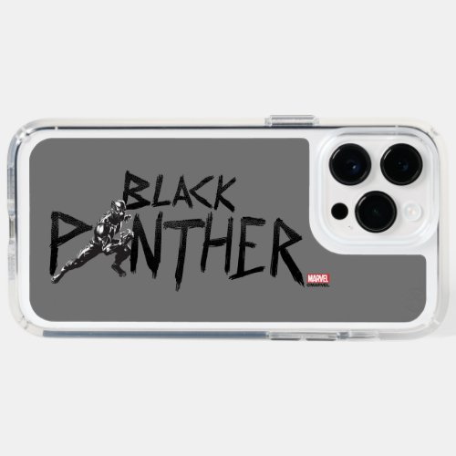 Black Panther Character Art Name Speck iPhone 14 Pro Max Case