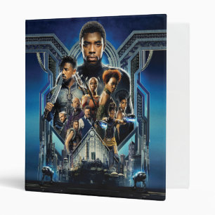 Black Panther   Characters Over Wakanda Binder